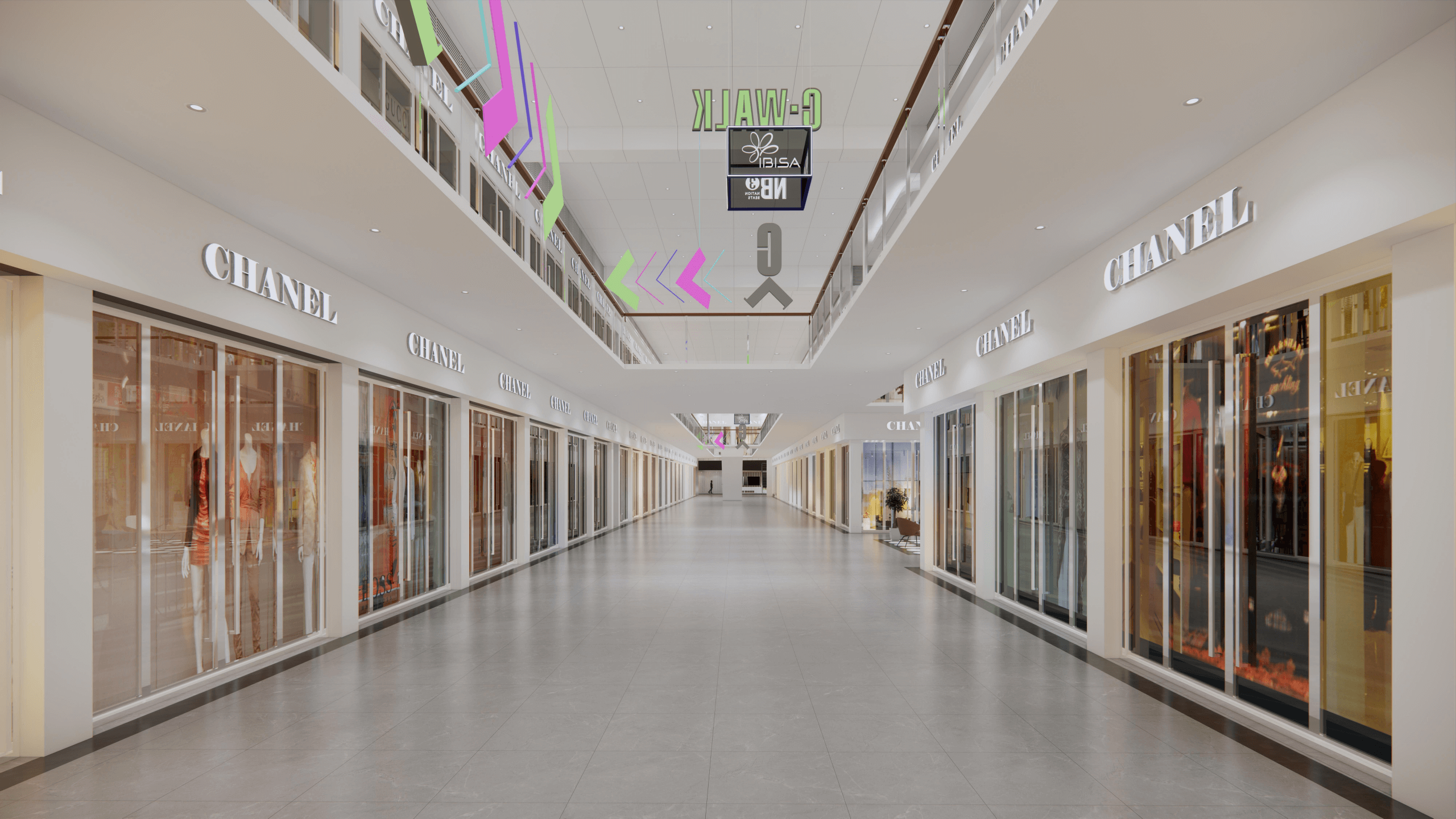 广大服装城E区三楼商铺装修工程(一标段、三标段)